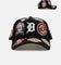 New Era Detroit Tigers 'All Over Embroidery' 9FORTY A-Frame Snapback Black