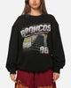 Bleacher Athletic Brisbane Broncos NRL 1908 Adult Crewneck Black