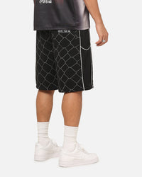 Carre Carre Carré X Coca Cola The Grid Mesh Shorts Black