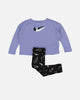Nike Infants' Print Pack AOP Leggings Set Black