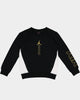 Jordan Kids' Holiday Shine Air Crewneck Black