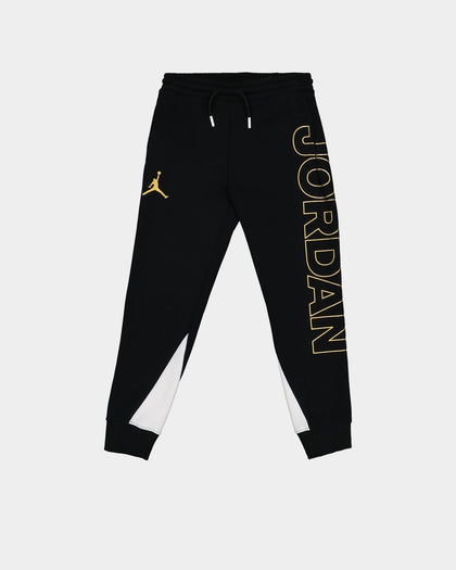 Jordan Kids' Holiday Shine Fleece Track Pants Black