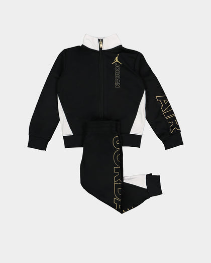 Jordan Kids' Holiday Shine Tricot Set Black