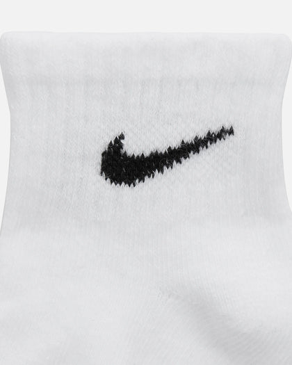 Nike Infants' Core Swoosh Ankle Gripper Socks 3 Pack Dark Grey Heather