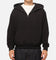 American Thrift Leisure Quarter Zip Hoodie Black