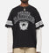 Mitchell & Ness Oakland Raiders Waffle Mock Layer Long Sleeve T-Shirt Black