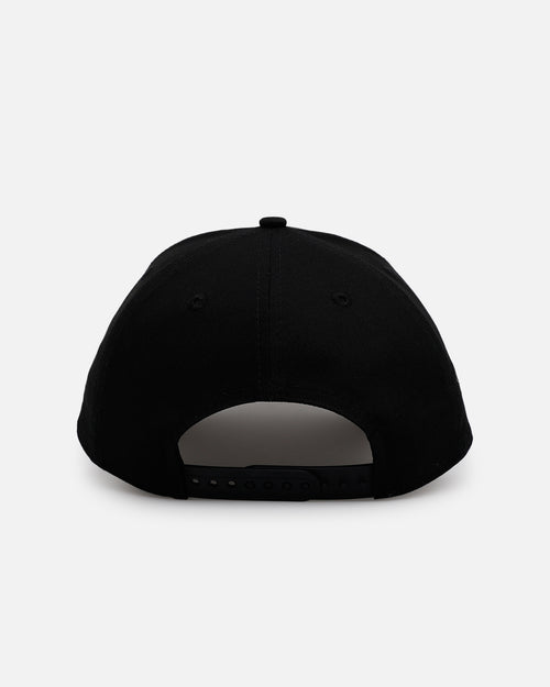 New Era Atlanta Braves 'Raised Metallic Chainstitch' 9FORTY A-Frame Snapback Black