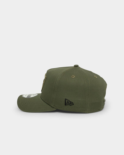 New Era Las Vegas Raiders 'Olive/Grey Undervisor' 9FORTY A-Frame Snapback Olive/Black