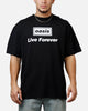 Global Merchandising Oasis Live Forever T-Shirt Black