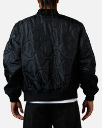 Alpha Industries L-2B Quilted Flight Jacket Black