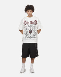 Saint Morta World Tour Boxy T-Shirt Off White