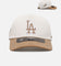 Pro Standard Los Angeles Dodgers 'Panel' Pro Pinch Strapback White/Tan
