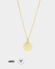 Raising Hell Women's Petit Zodiac Necklace Gold