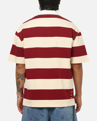 Vouseti Vouseti Rugby Polo Shirt Burgundy
