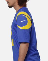 Nike Los Angeles Rams Puka Nacua #12 Home Game NFL Jersey Official Team Colours