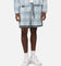 XXIII Plaid Ball Shorts Blue