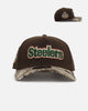 New Era Pittsburgh Steelers 'Great Outdoors' 9FORTY A-Frame Snapback Brown/Camo
