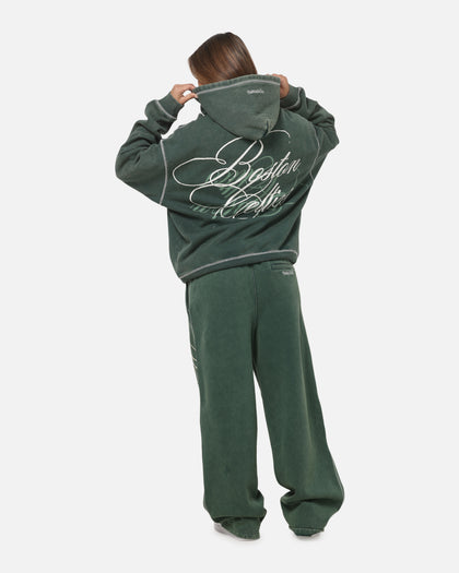 Mitchell & Ness Boston Celtics Star Script Hoodie Pine Green