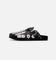 Octavious Marks Onyx Leather Clogs Black