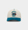 Mitchell & Ness Charlotte Hornets Pro Crown Snapback Off White/Teal