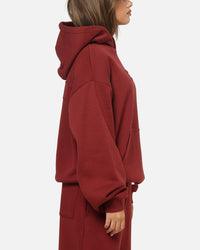 Carre Archive Hoodie Burgundy