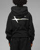 Loiter Jet Stream Zip Hoodie Black/White