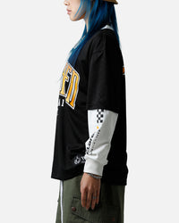 We Are The Wild Collective X Women's Mclaren 'Vegas Grad Prix 2024' Mesh Long Sleeve Jersey Black