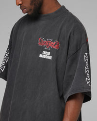Loiter Hardcore Premium T-Shirt Washed Black