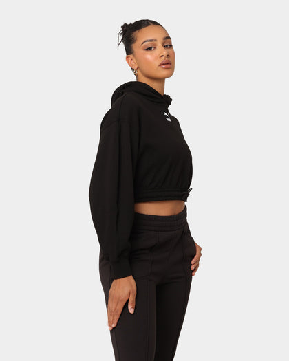 Puma Women's Classics Cropped Hoodie Puma Black