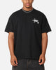 S Double Roots Dot T-Shirt Washed Black