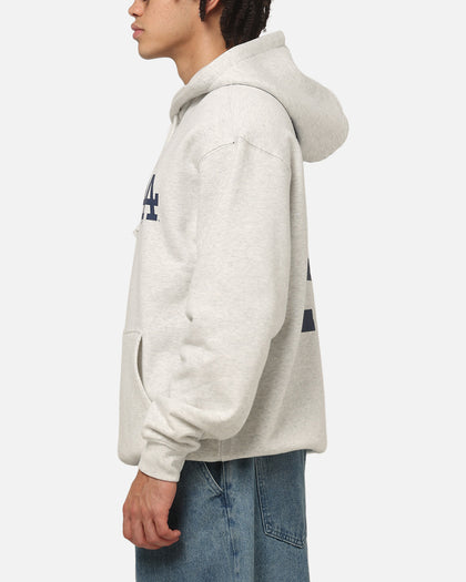Majestic Athletic Los Angeles Dodgers Everteam Logo Hoodie Silver Marle
