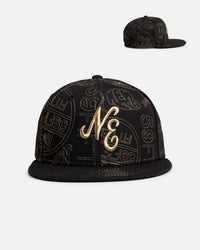 New Era New Era 'Sticker AOP' 59FIFTY Fitted Black