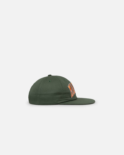 Market Offset Arc 6 Panel Snapback Hat Sage