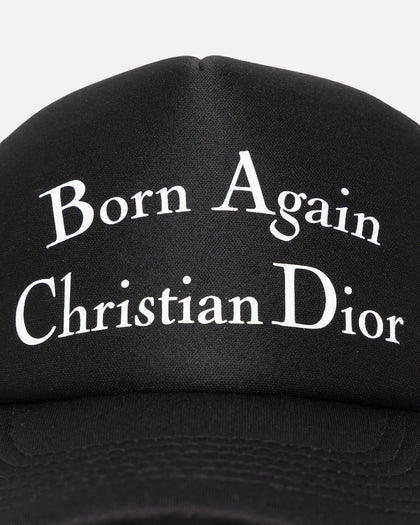 Secret Club Born Again Christian Dior Trucker Snapback Black