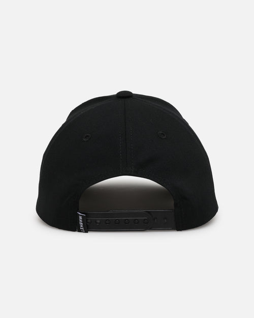 Market Contemporary Art 6 Panel Snapback Black
