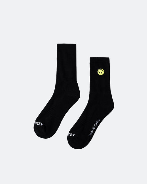 Market X Smiley Grand Slam Socks Black