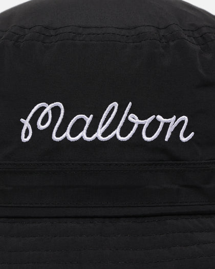 Malbon Nylon Bucket Hat Black/Black