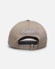 Malbon Washed Cotton Twill Strapback Sand