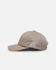 Malbon Washed Cotton Twill Strapback Sand