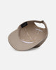 Malbon Washed Cotton Twill Strapback Sand