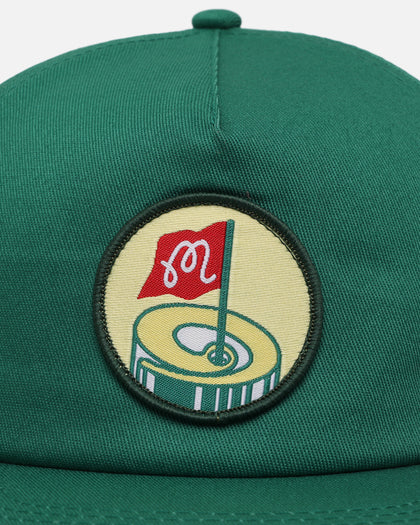 Malbon Pin High Painters 6 Panel Snapback Kelly Green