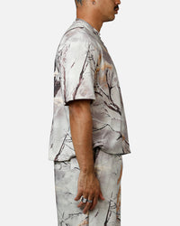 MNML Washed Dart T-Shirt Snow Camo