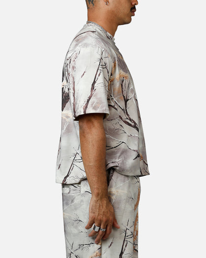 MNML Washed Dart T-Shirt Snow Camo