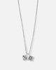 Saint Morta Dice Pendant Chain White Gold