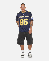 Mitchell & Ness West Coast Eagles AFL 86 Jersey Navy