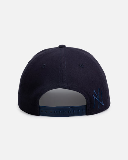 New Era New York Yankees 'Applique Distressed' 9FORTY A-Frame Snapback Navy