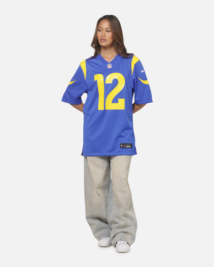Nike Los Angeles Rams Puka Nacua #12 Home Game NFL Jersey Official Team Colours