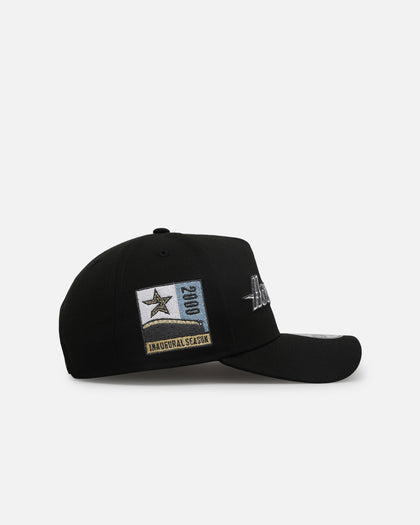 New Era Houston Astros 'Metallic Wordmark' 9FORTY A-Frame Snapback Black