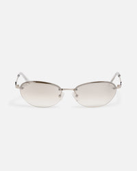 Le Specs Slinky Sunglasses Silver