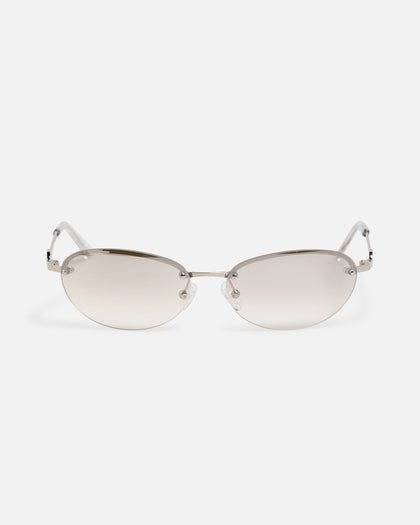 Le Specs Slinky Sunglasses Silver